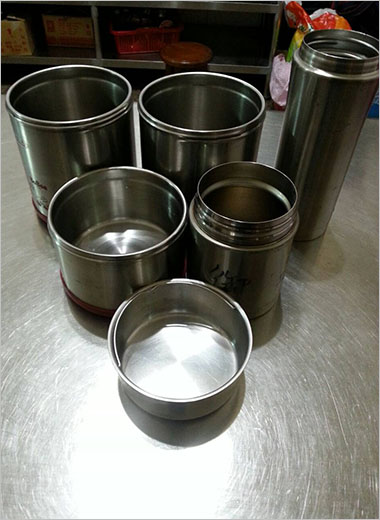 御品配送不鏽鋼餐盒內部